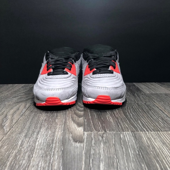 Nike Air Max 90 QS Lux Night Silver & Crimson - Picture 4 of 16